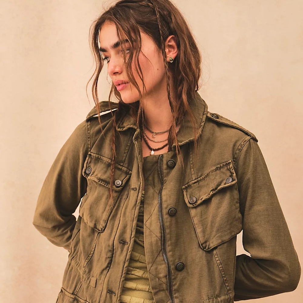 Free People Not Your Brother's Surplus Jacket - NWT
